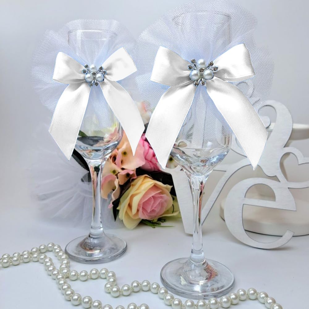 7/8 Inch White Satin Ribbon – 25 Yards Of Elegant Ribbon For Gift Wrapping, Wedding Decor, And Crafts