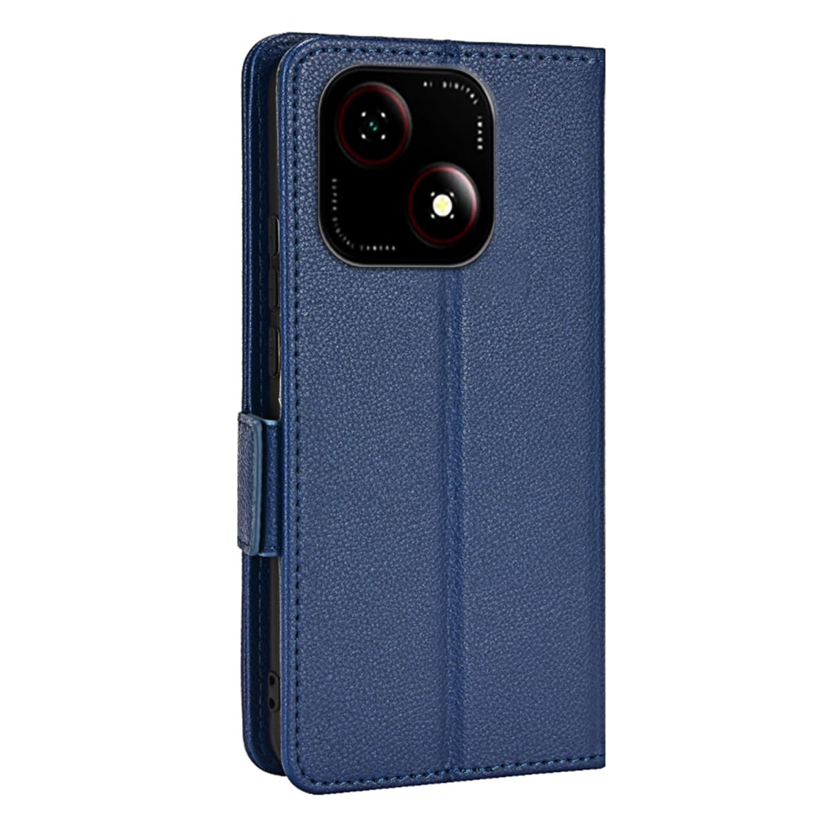 Topme Funda Para Teléfono Móvil Para ZTE Blade A35e (6,52 Pulgadas), Funda De Piel Con Estilo, Ranura Para Tarjetas Estructurada, Color Marrón