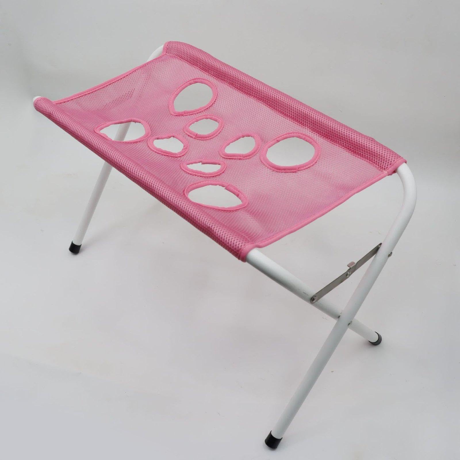 Hundepflege Hängematte Hund Hängegestell Pflegehilfe Pflegeschlinge mit Stabiler Aufhängung Und Reißfestem Mesh Material für Baden Krallentrimmen Ohre, Rosa