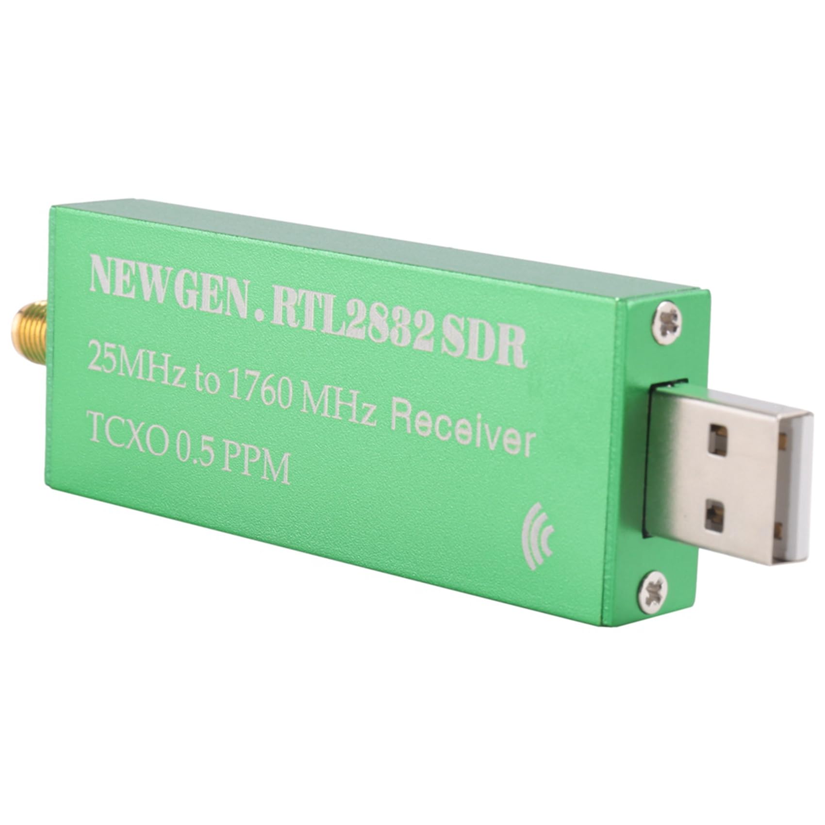 Adattatore USB -SDR RTL2832U + R820T2 + 1Ppm Ricevitore bastone per sintonizzatore TV TCXO