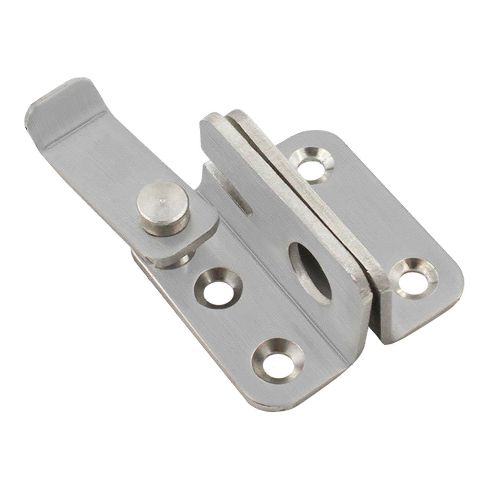 Enakshi® Flip Latch Gate Latch Hardware Safety Door Lock Catch for Barn Garage Window Silver S Left Open|Home Improvement | Building & Hardware | Doors & Door Hardware | Other Door Hardware'-image-30