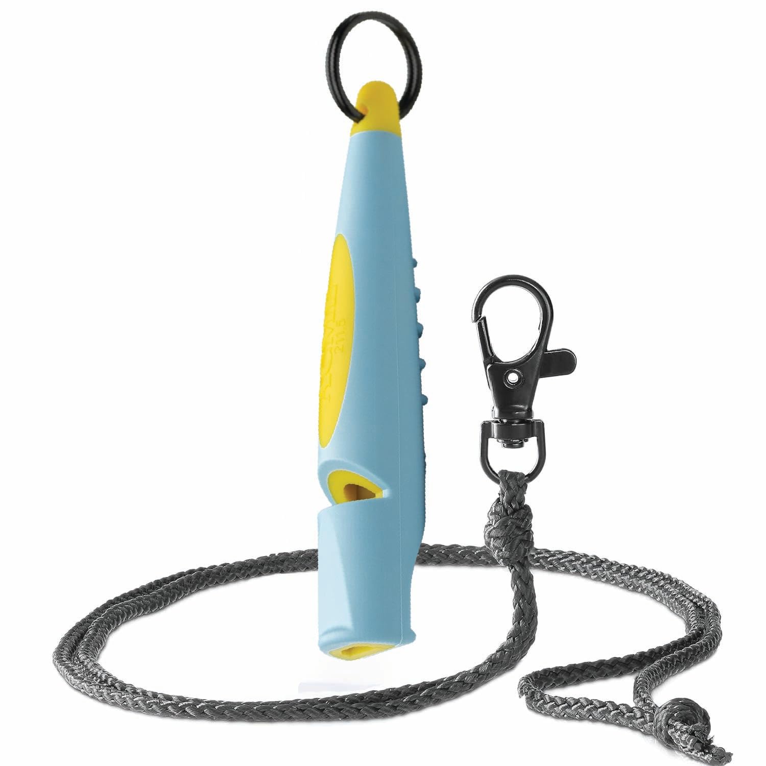 ACME 211.5 Alpha Dog Whistle - Baby Blue/Yellow - With Lanyard