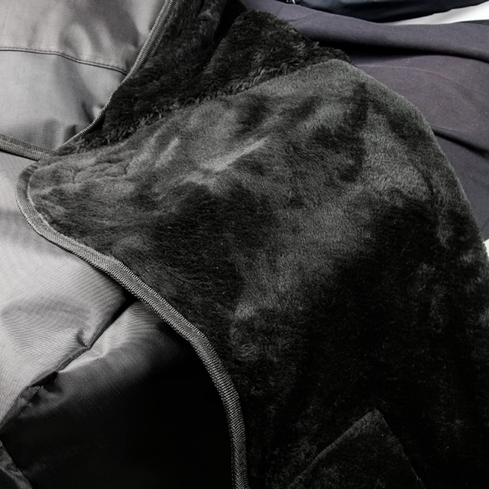 Tablier de Moto Protège-Jambes pour Scooter Couvre-Jambes Imperméable et Coupe-Vent Universel Chaleur Couverture Couvre Jambes pour Les conducteurs en Hiver par Temps Froid et pluvieux