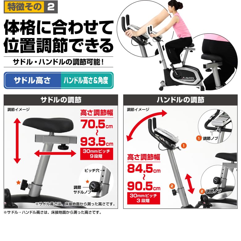 ALINCO プログラムバイク AFB6215 F21-05