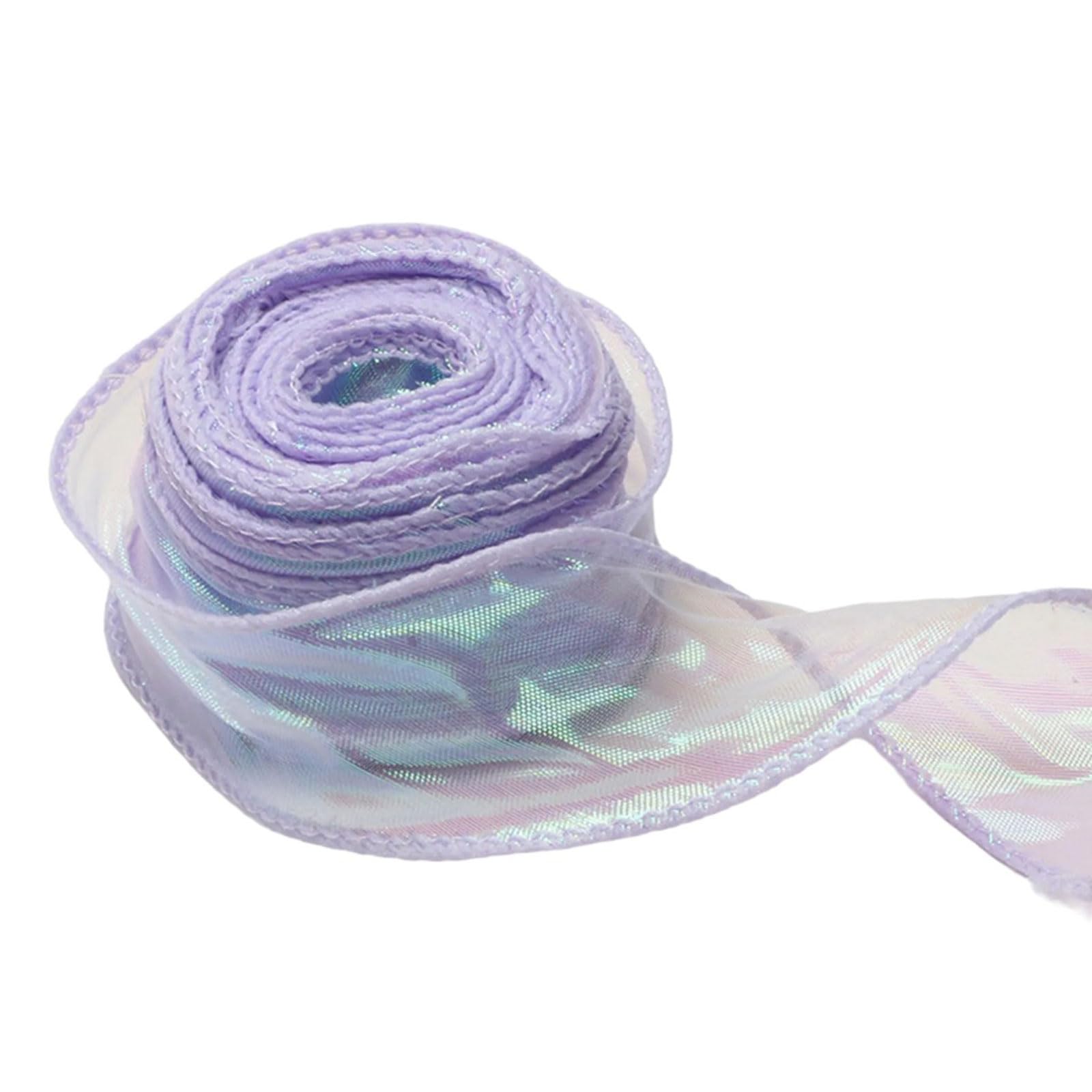 Durchsichtiges Organzaband 40 Mm X 9 M – Dekorationsband Für Blumen, Hochzeit, Geschenke & Basteln