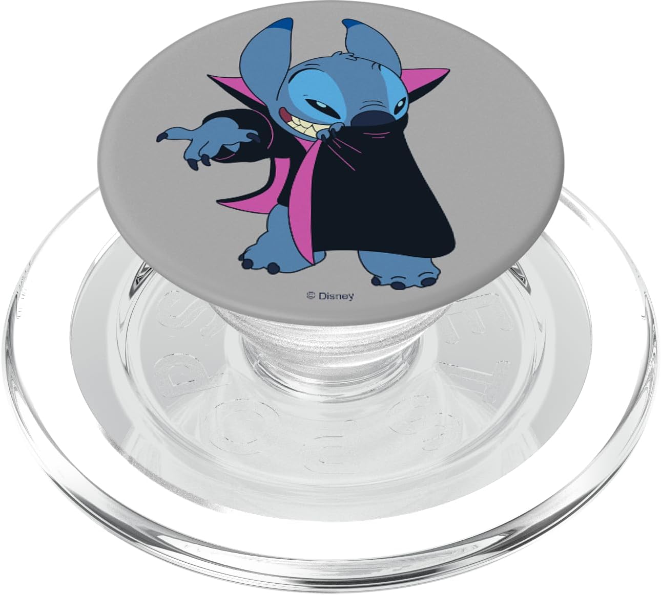 Disney Lilo & Stitch Halloween Vampire Cape Stitch PopSockets MagSafe PopGrip for iPhone