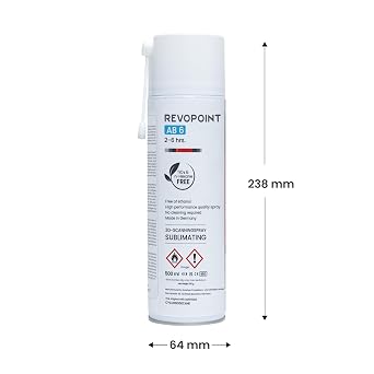 Revopoint 3D Scanning Spray for Reflective & Black Surfaces, AB-6, 500ml