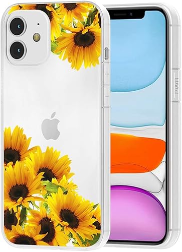Funda para iPhone 11 2019 para niñas y mujeres, bonita funda transparente delgada a prueba de golpes, suave, flexible, de goma de poliuretano