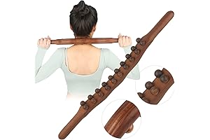 Exceptionally Crafted Wood Therapy Roller Massager: Your Lymphatic Drainage Solution