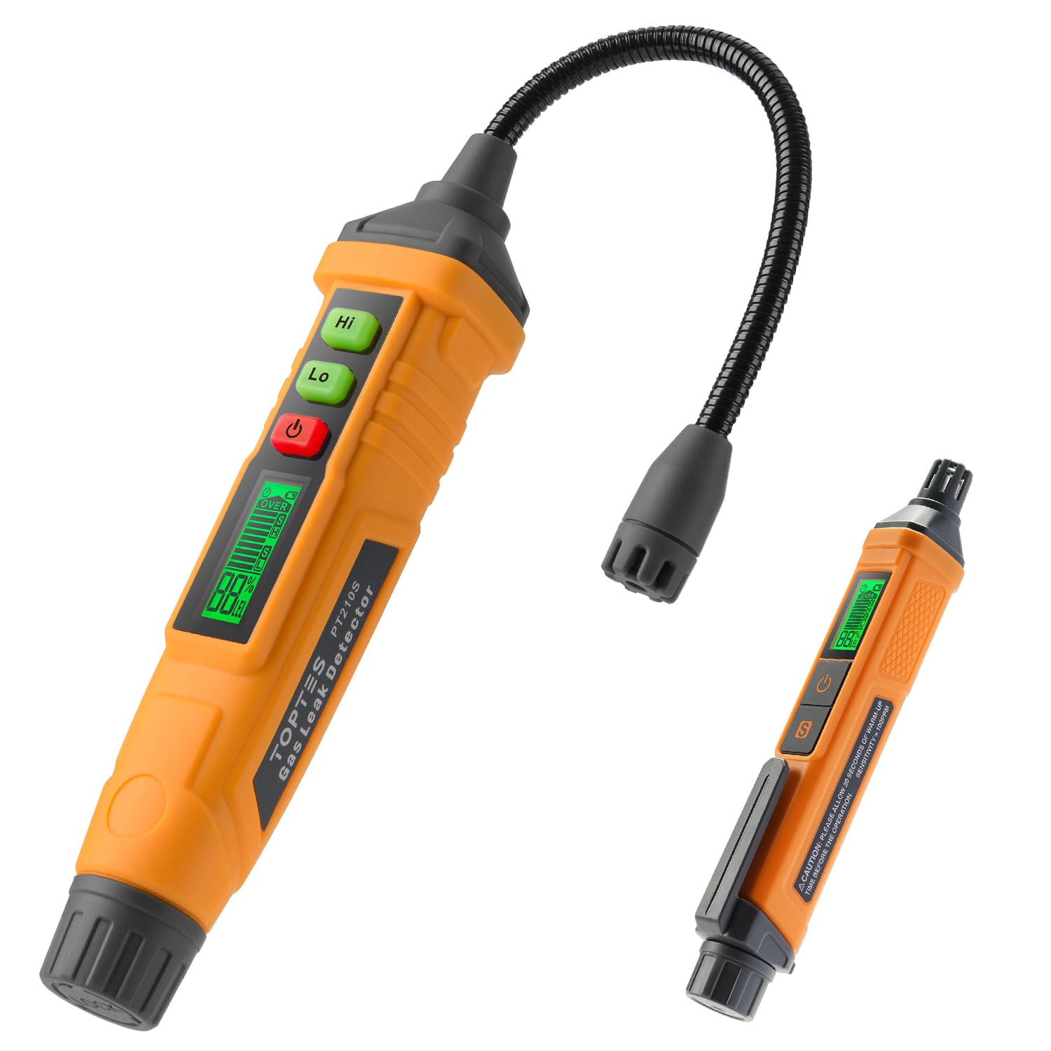 TopTes PT210S and PT205 Gas Leak Detectors, Natural Gas and