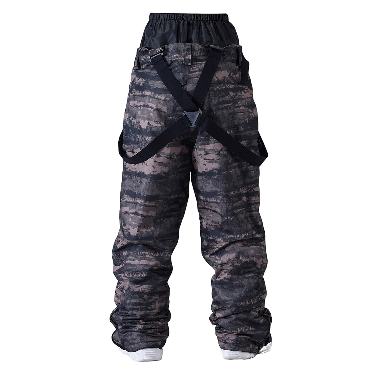 Genérico Pantalones de esquí impermeables a prueba de viento Camuflaje Hombre Pantalones de Snowboard Doble Espesor para Alpin Pantalones de Montaña Calientes Pantalones Técnicos Invierno Resistente