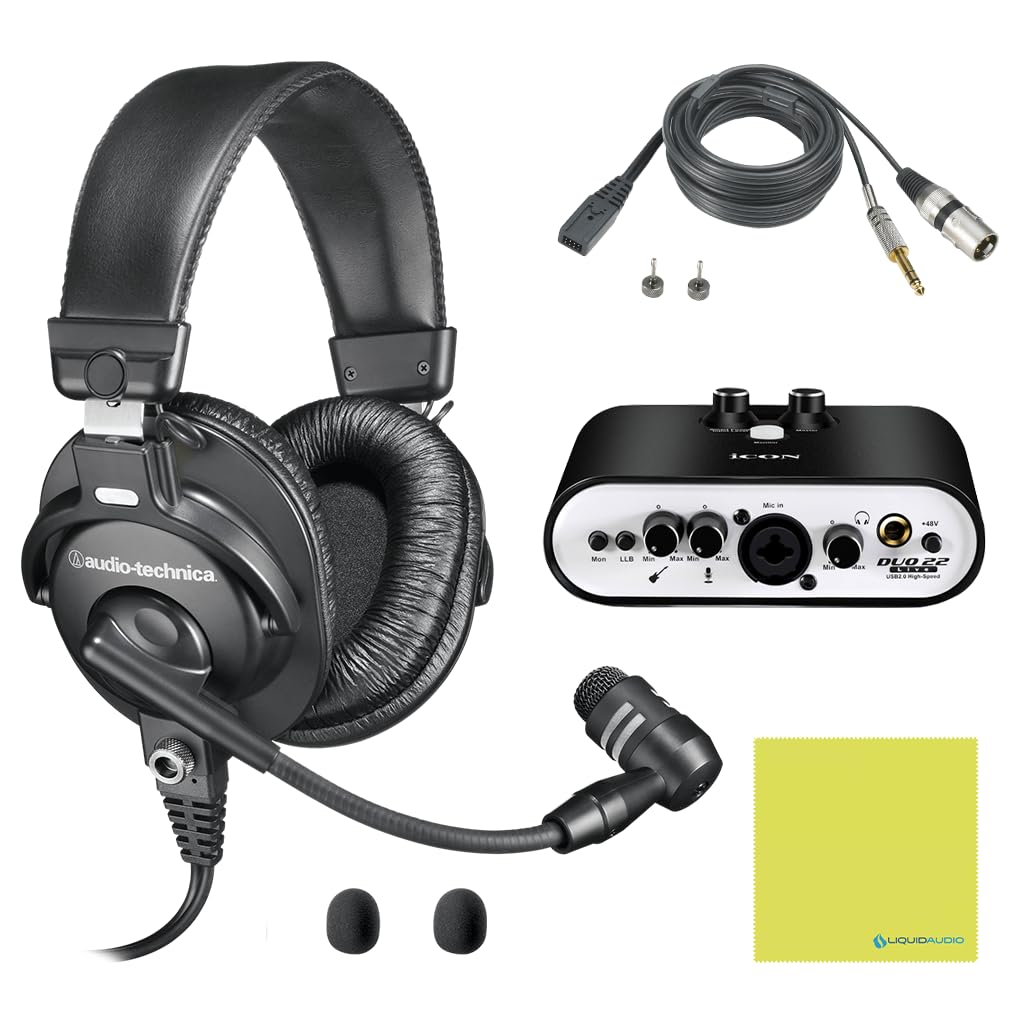 Audio-Technica 放送用ヘッドセット  BPHS1 Audio-Technica BPHS1 Broadcast Stereo Headset with Dynamic