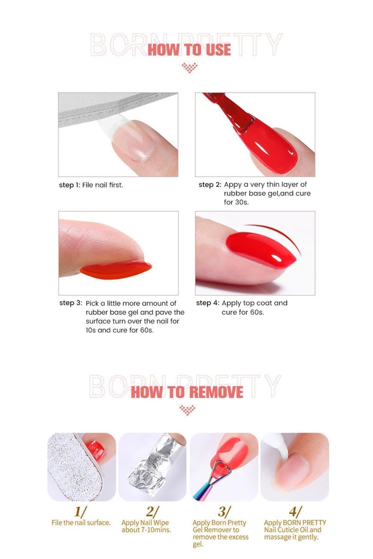 Born Pretty Rubber Base Jel 14 (56595-14) 3746