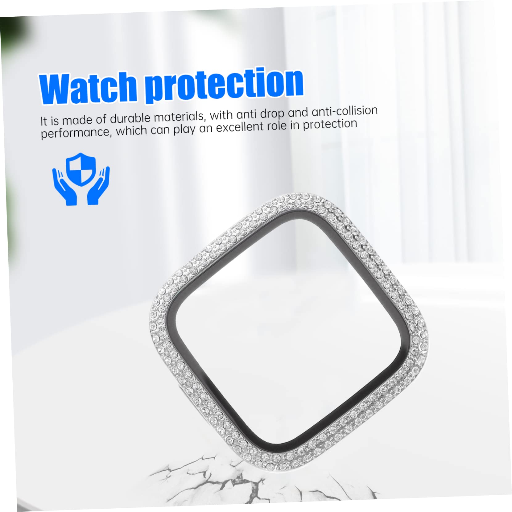 Artibetter 5stücke Fashion Watch Schutzcase Für Hard Pc Rahmen Displayschutz Mit Glänzendem Design Eleganter Schutz Für Kratzer Und Stöße Für Stilvolle Anlässe