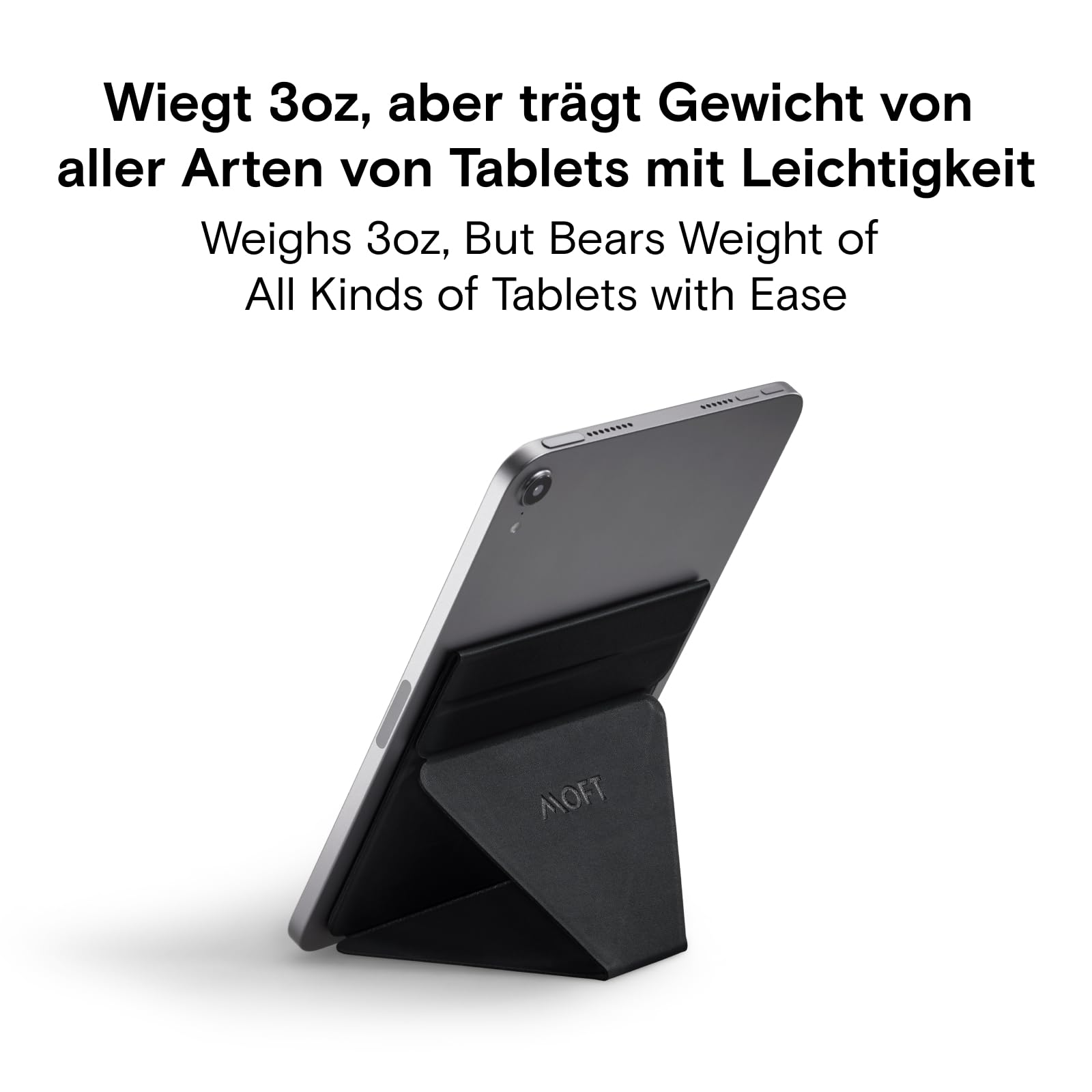 MOFT Snap Tablet-Ständer – Faltbar, Verstellbar Für Hoch- & Querformat, Für Tablets 9,7–12,9 Zoll
