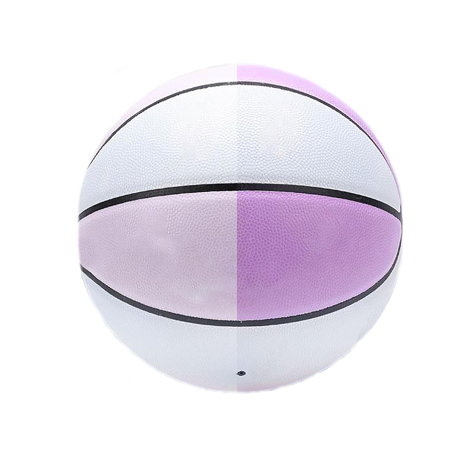 MINDCOLLISION 5/6/7 smile basketball, PU soft leather basketball, good dribbling and shooting, birthday, suitable for indoor and outdoor play,change color,No. 7