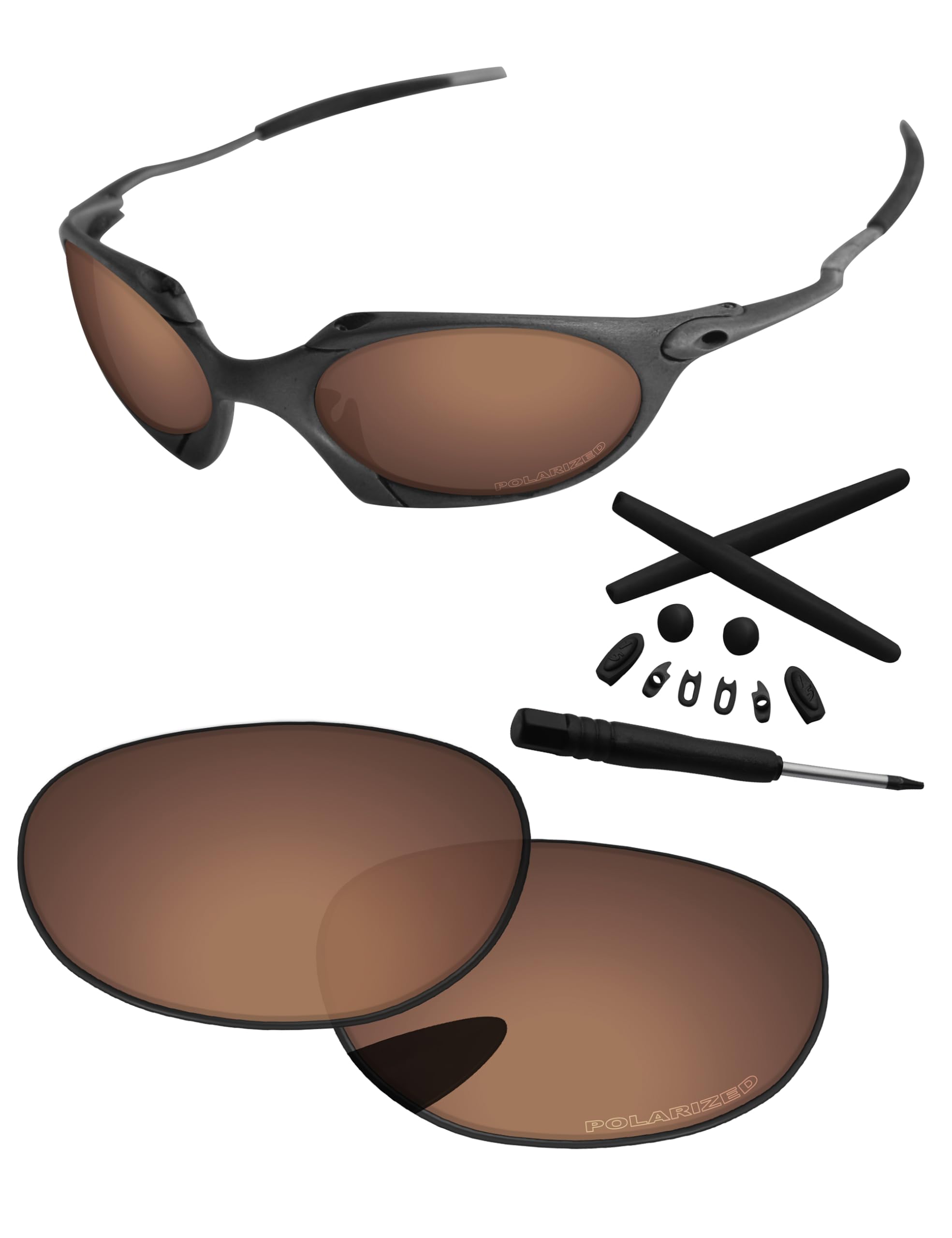 Lenti di ricambio e kit di gomma per Oakley Romeo 1