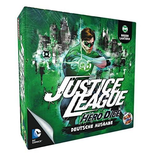 Heidelberger Spieleverlag HE869 - Justice League: Hero Dice, Green Lantern, grün