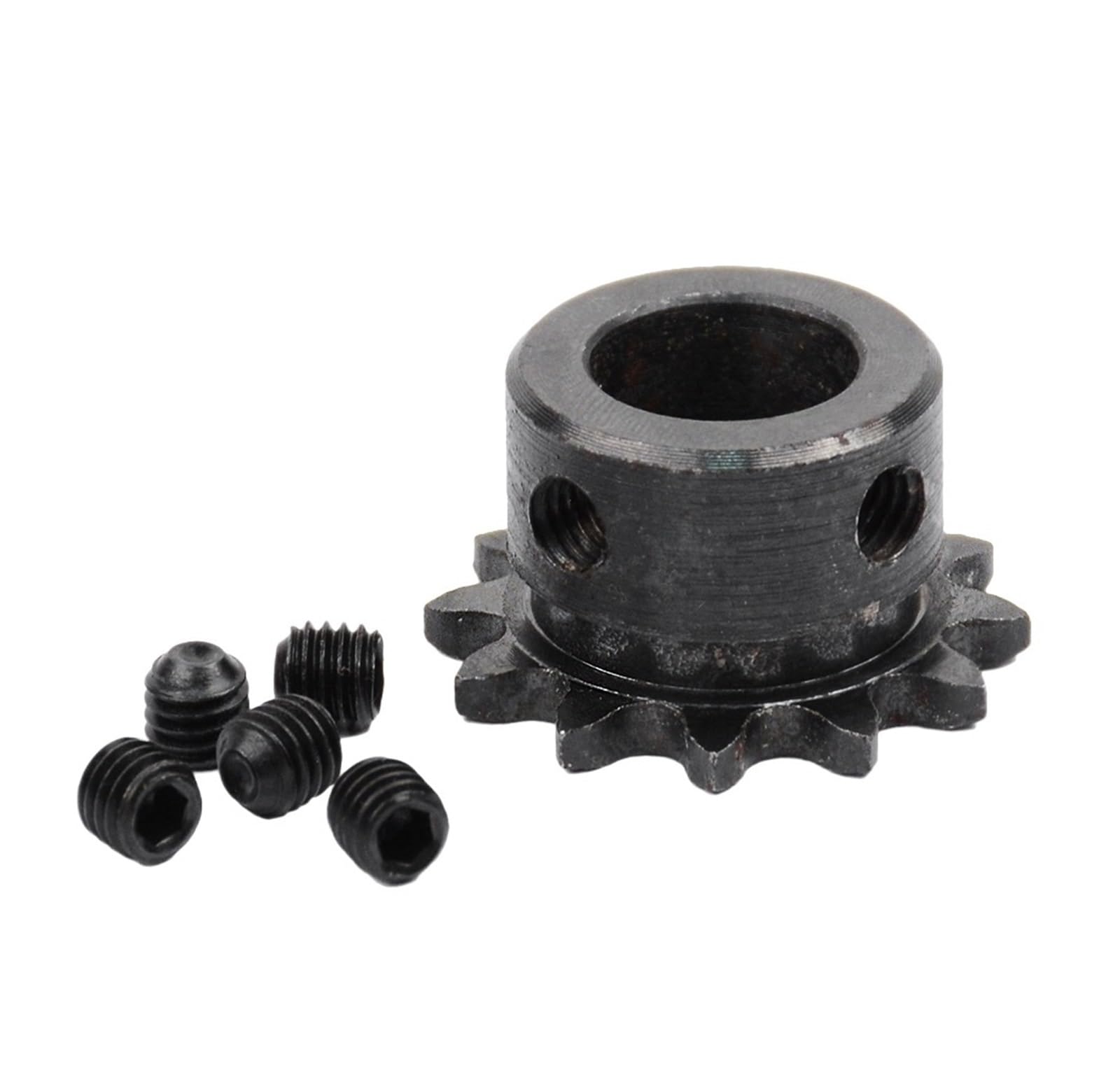 Bevel Gear Pinion Hardware Mechanical 1pcs 04C Chain Gear Steel 12 Teeth Industrial Sprocket Wheel with Top Wire Bore 5mm 6mm 8mm 10mm 12mm(5mm)