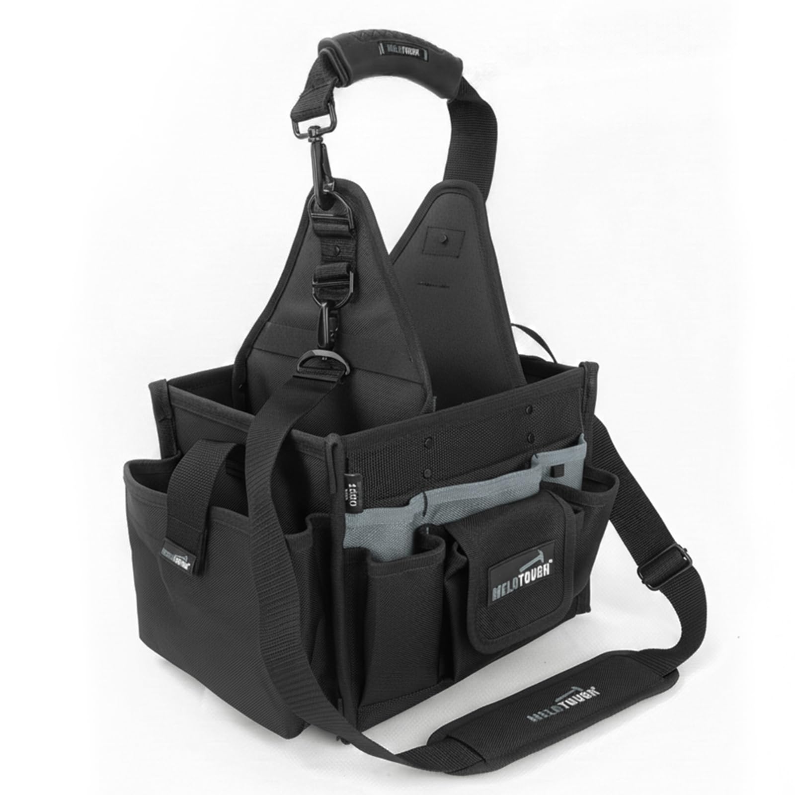 MELOTOUGH Tool Pouch Bag 24-Pocket with Waterproof Base