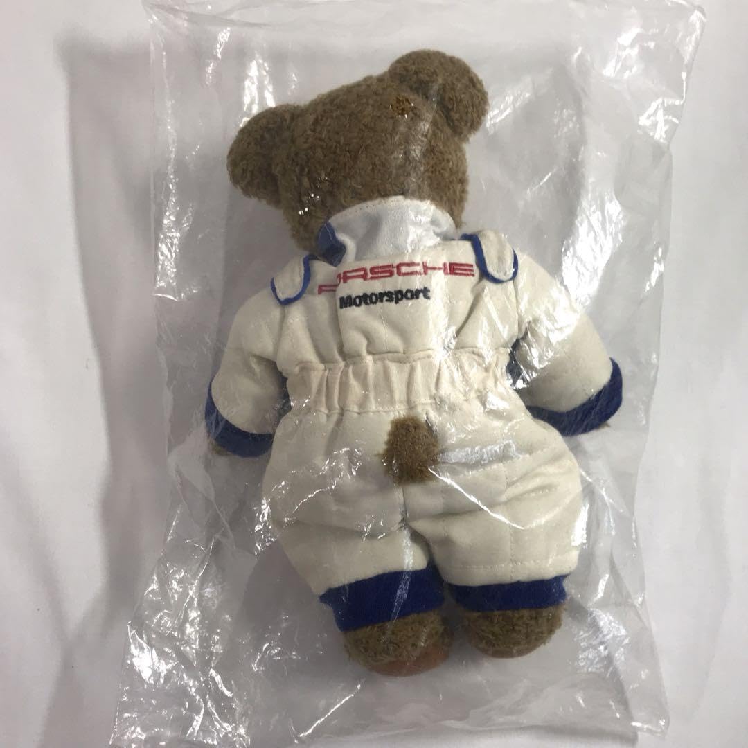 #4182-1 【未開封】  ポルシェ モータースポーツベア テディベア PORSCHE (ポルシェ) テディベア ホワイト モータースポーツ