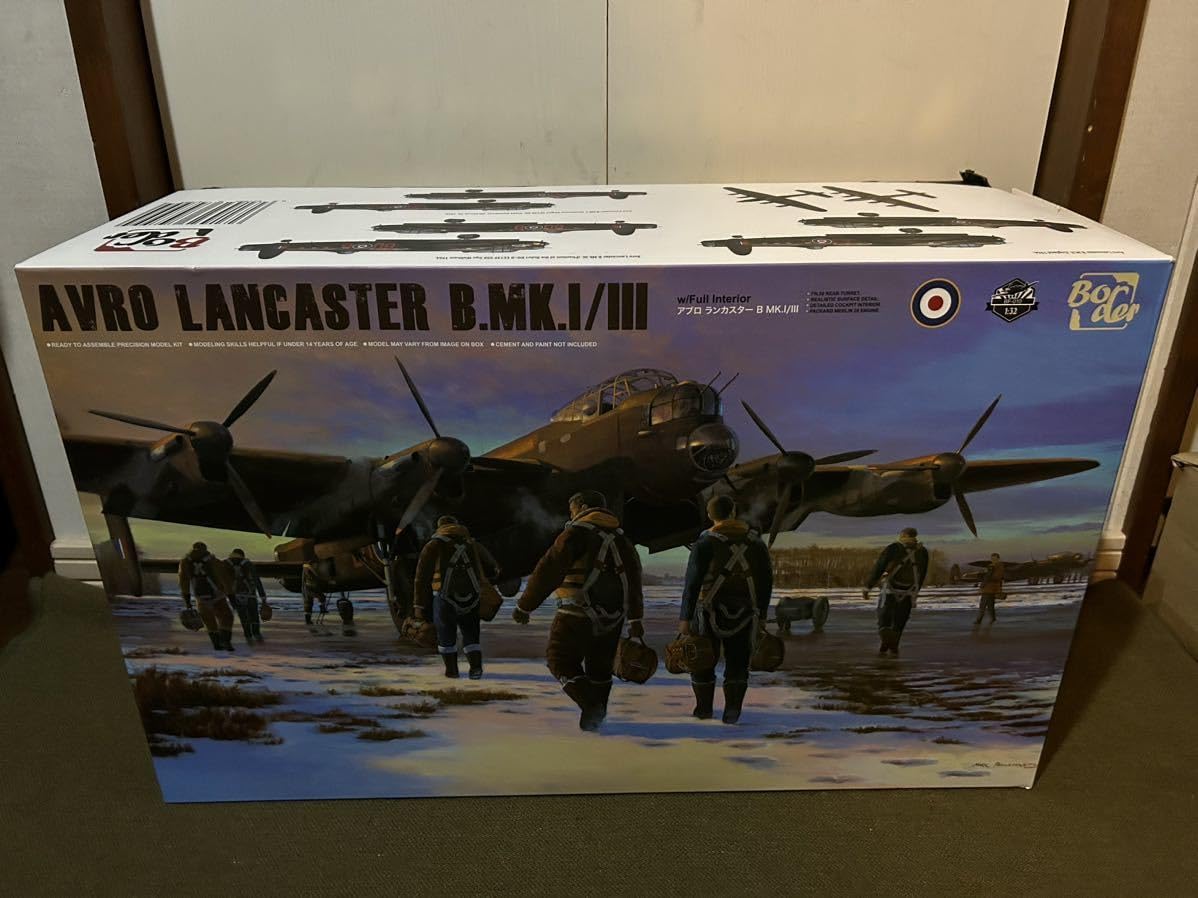 1/32】ボーダーモデル 英軍 アブロ ランカスターB Mk.Ⅰ/Ⅲ 1/32