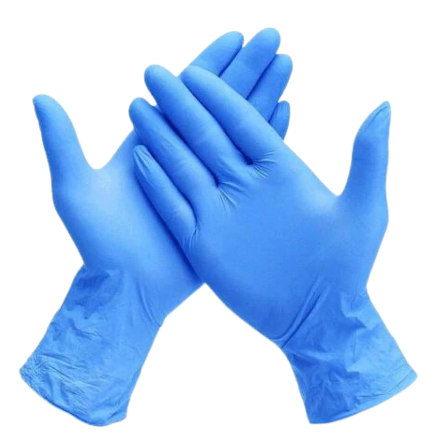 SurgiMac Nitrile Gloves Medium - Disposable Gloves Latex-Free, Powder-Free Chemical Resistant Gloves, Blue Protective Hand Gloves | Case of 10 Boxes