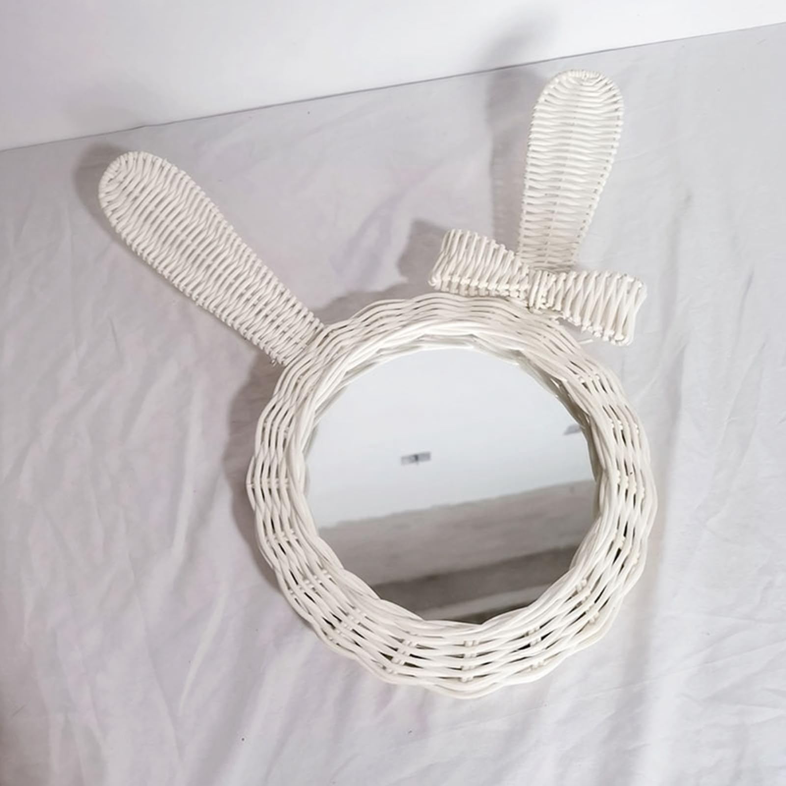 Maquillaje de ratán para decoración de pared, dormitorio, hogar, accesorios para fotos, cabaña