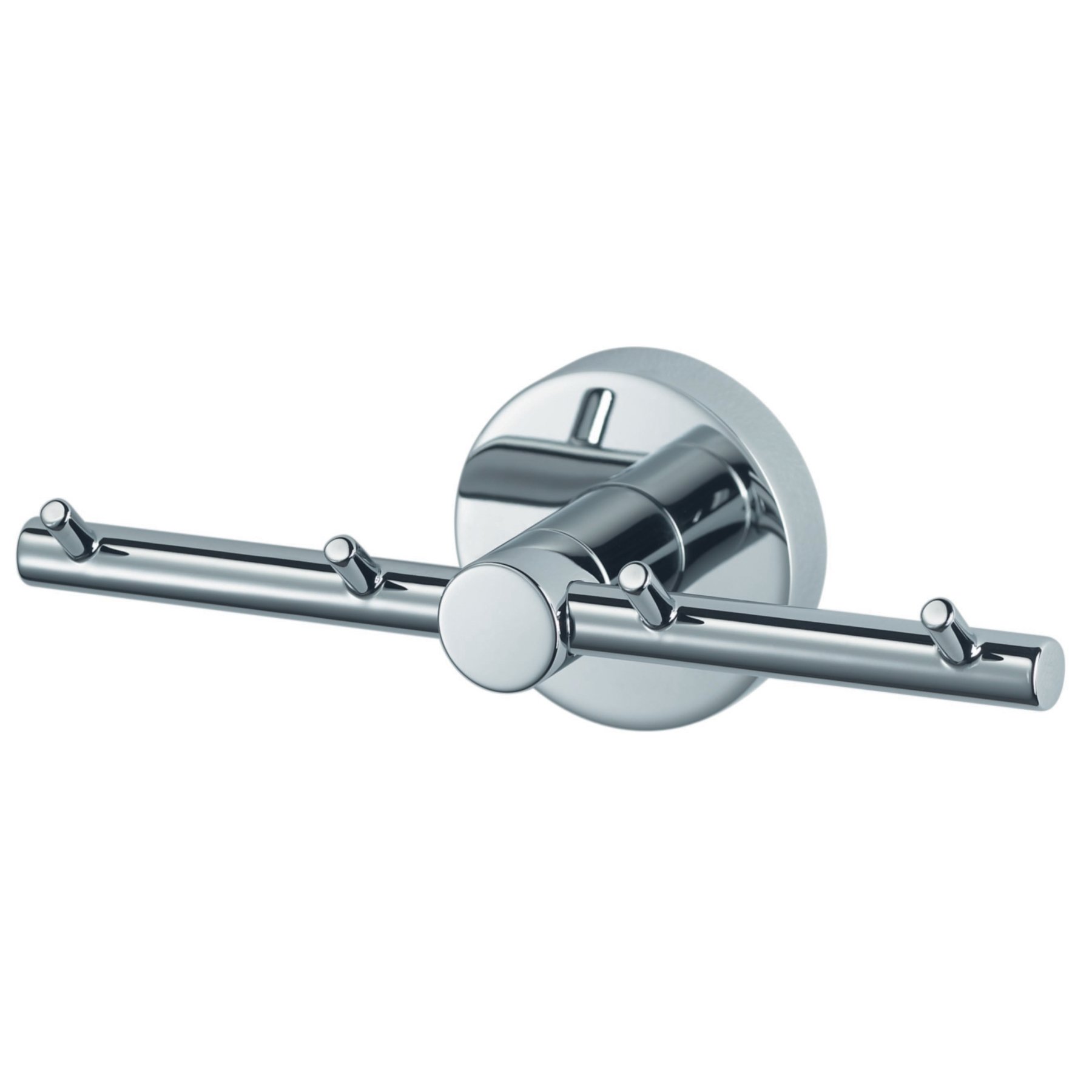 Haceka Silver "Kosmos Chrome Hook Rail,