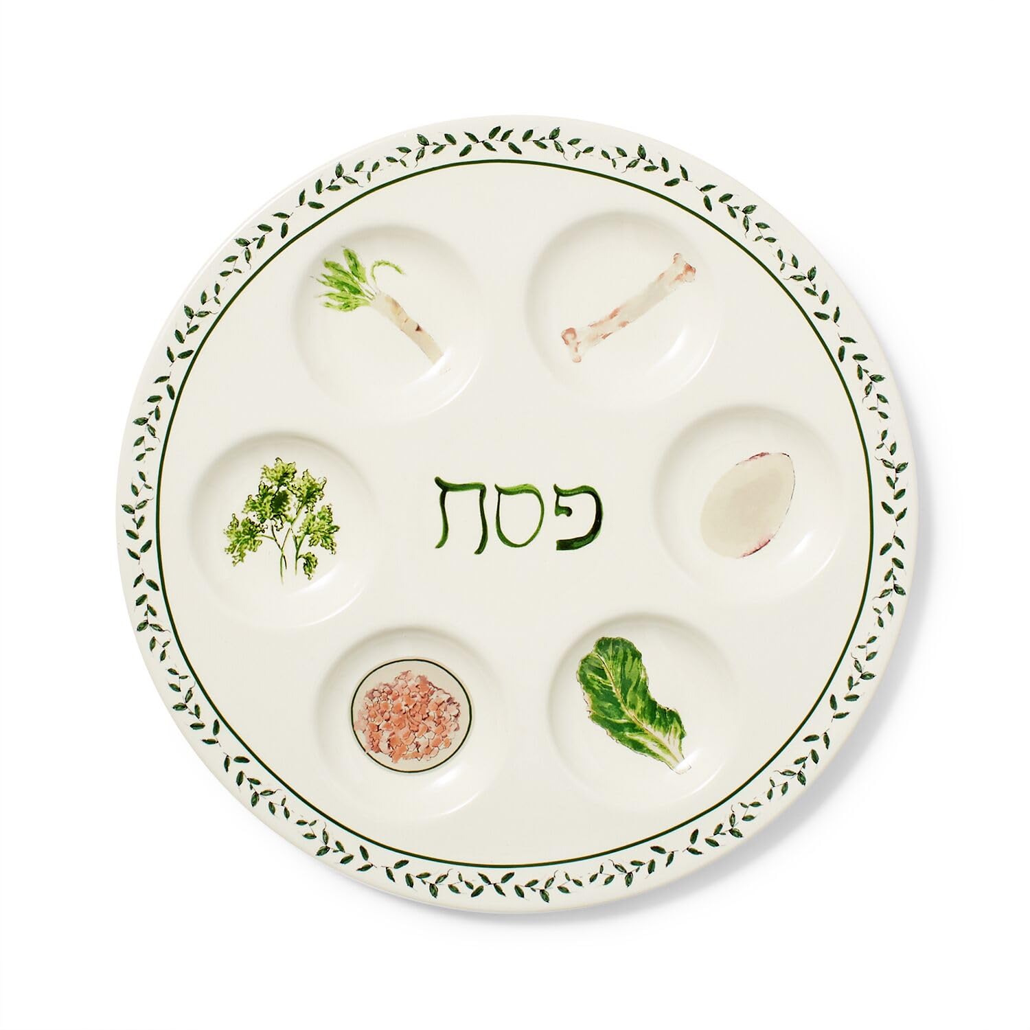 Sur La Table Passover Seder Plate, Ivory