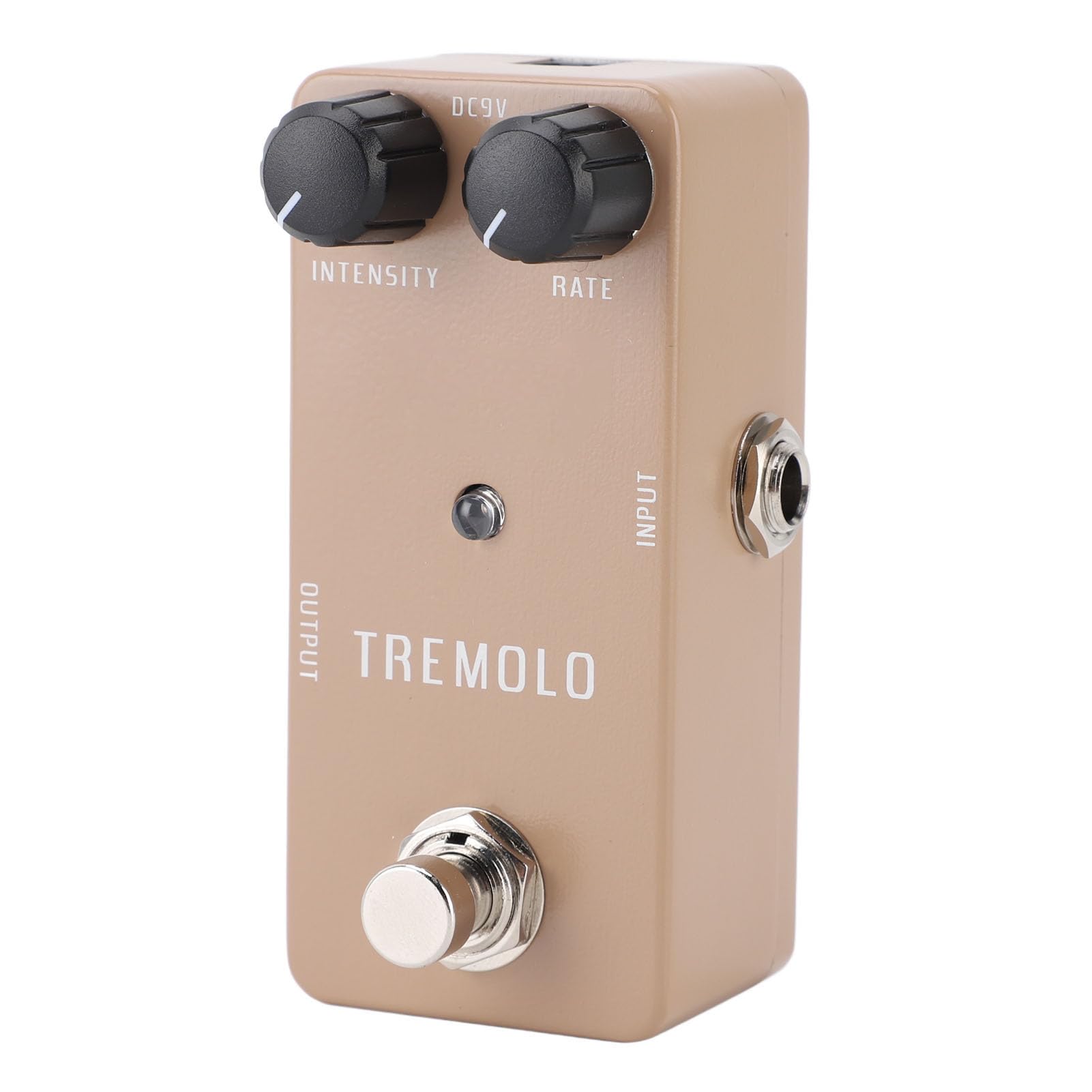 Pedale Effetto Chitarra, 1Hz-25Hz DC 9V Chitarra Tremolo Pedale per con True Bypass