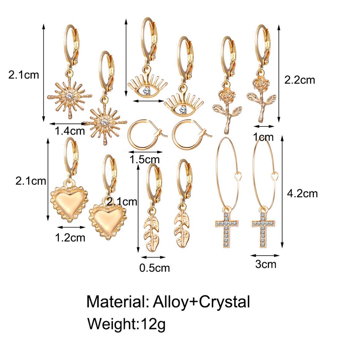 Plated Jewellery Earrings JG-PC-ERGN-198