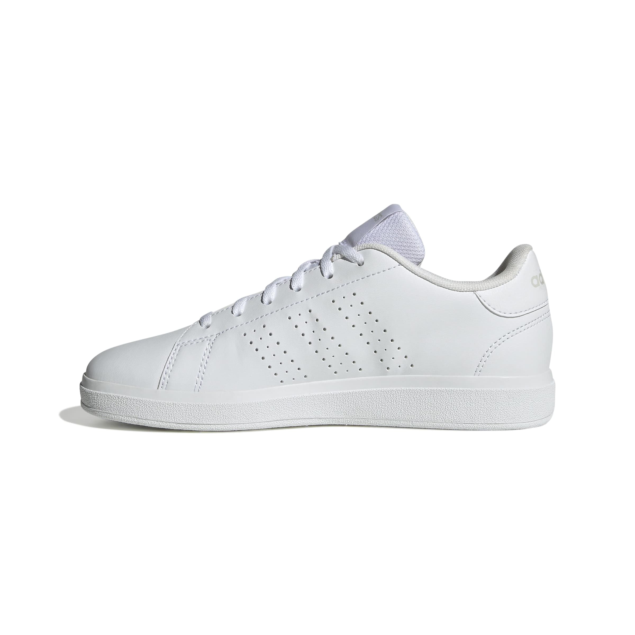 adidas Unisex Kids Advantage Base 2.0 Junior Shoes, Cloud White/Cloud White/Grey One, 6.5 UK