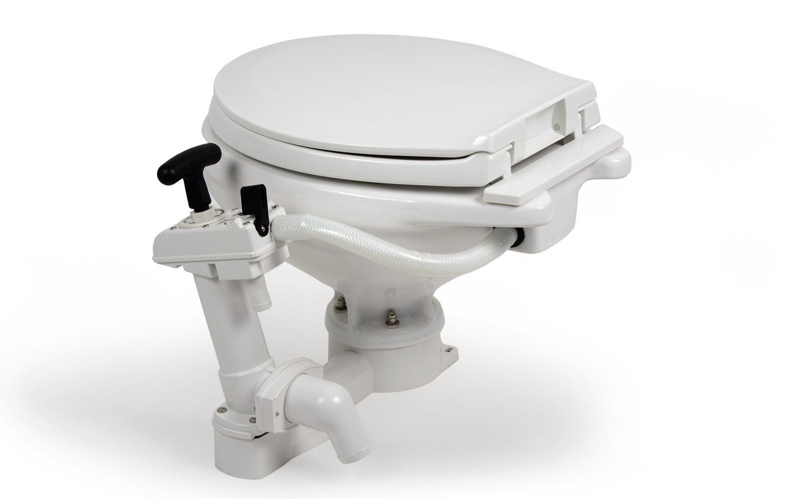Bootstoilette mit Handpumpe Boardtoilette Toilette Boot WC