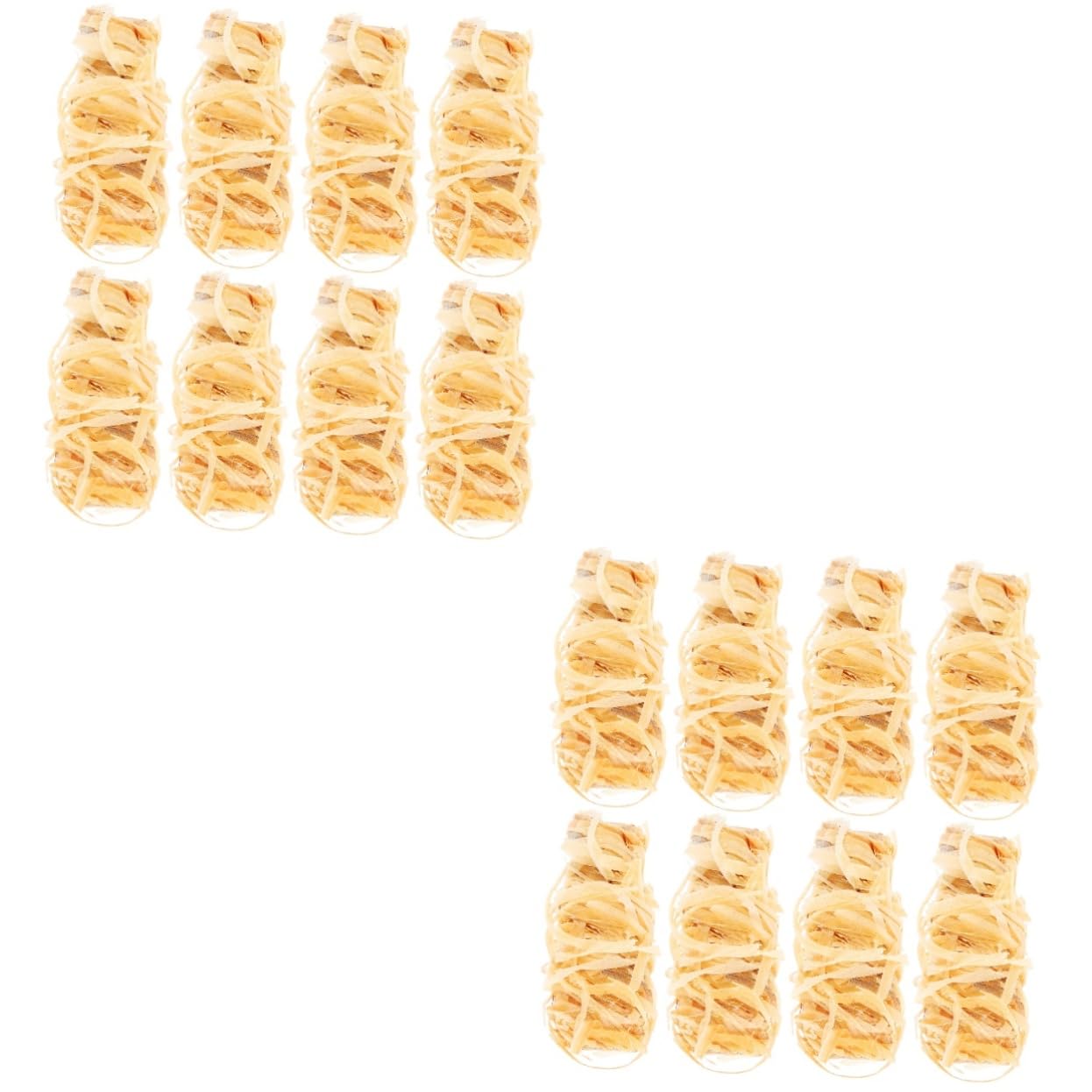 2sets Fire Campfire Sticks Roasting Sticks for Campfire Emergency Igniter Grill Accessory Firewood Strips 8pcs*2