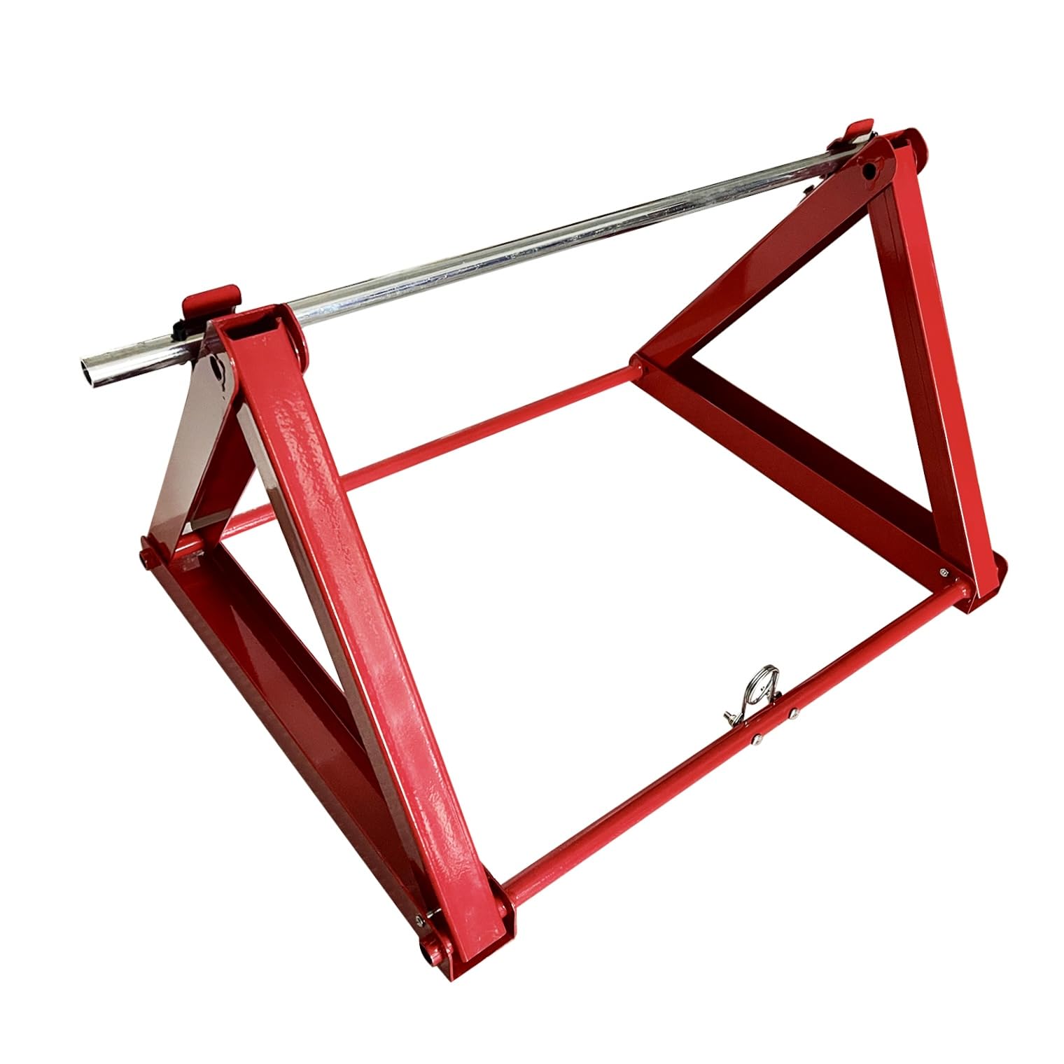 Desenrollador de Cable para Bobinas Rollo de Cable para Enrollado Acero Desenrollador para Tambores de Cables Enrollador Dispensador Cable Drum Roller (Plegado 59 * 45 * 7CM)