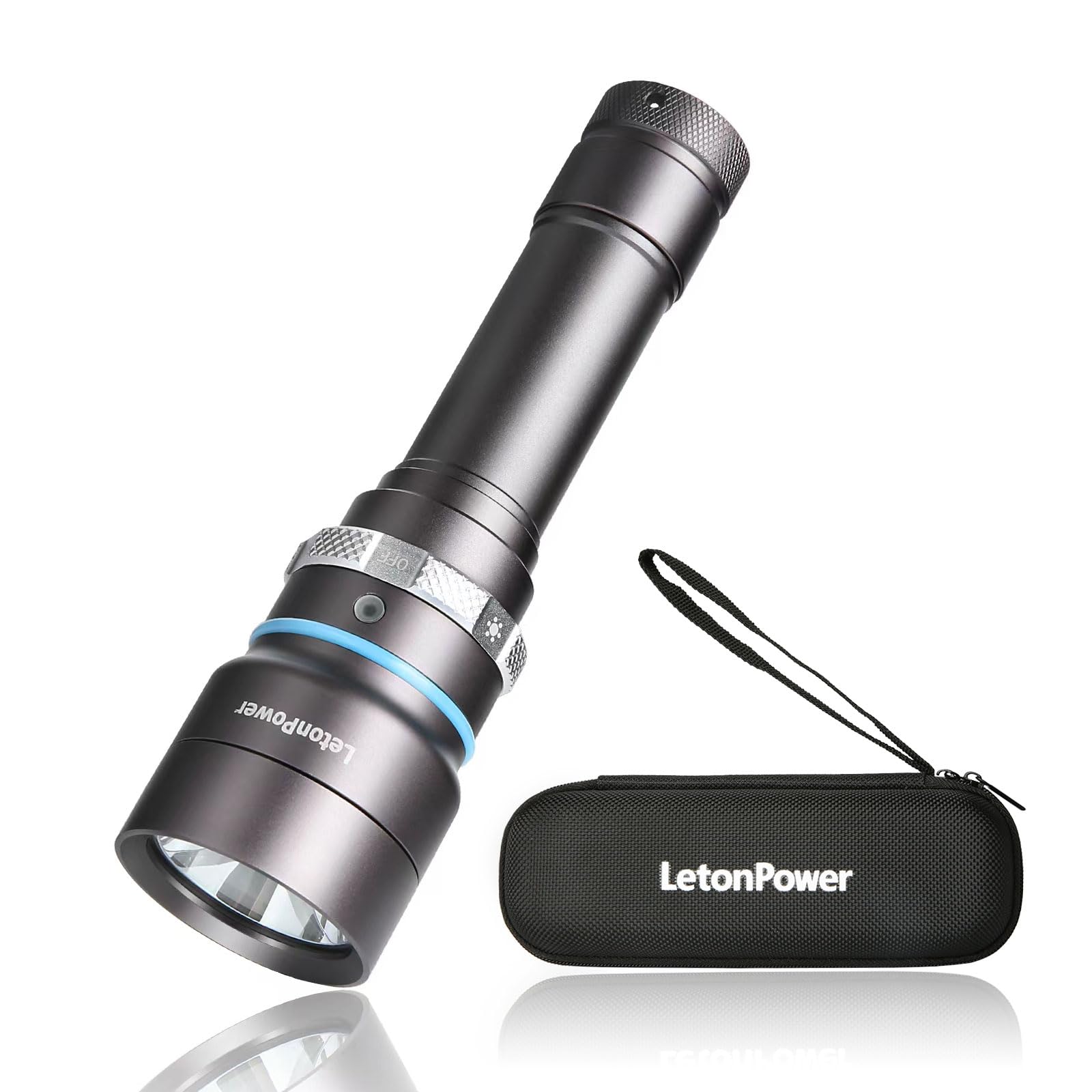 2000 lumens divers flashlight waterproof rechargeable LetonPower Tynny-16sx Dive Lights Scuba Diving, 5 Modes Underwater Flashlight, 100M Dive with Type-C Charging for Snorkeling : Tools & Home Improvement Bell Carbon 