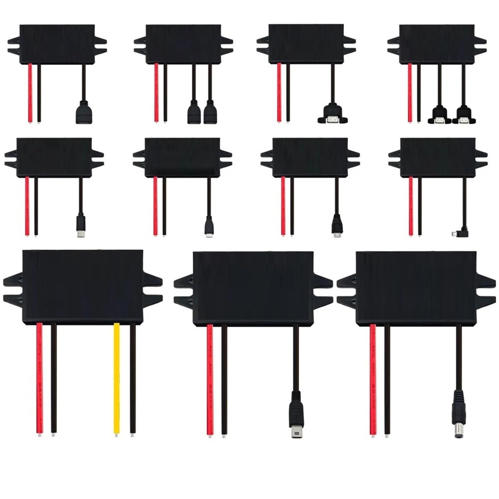 Convertisseur 12V 24V à 5V 3A pour supprimer les chargeurs allume-cigare encombrants