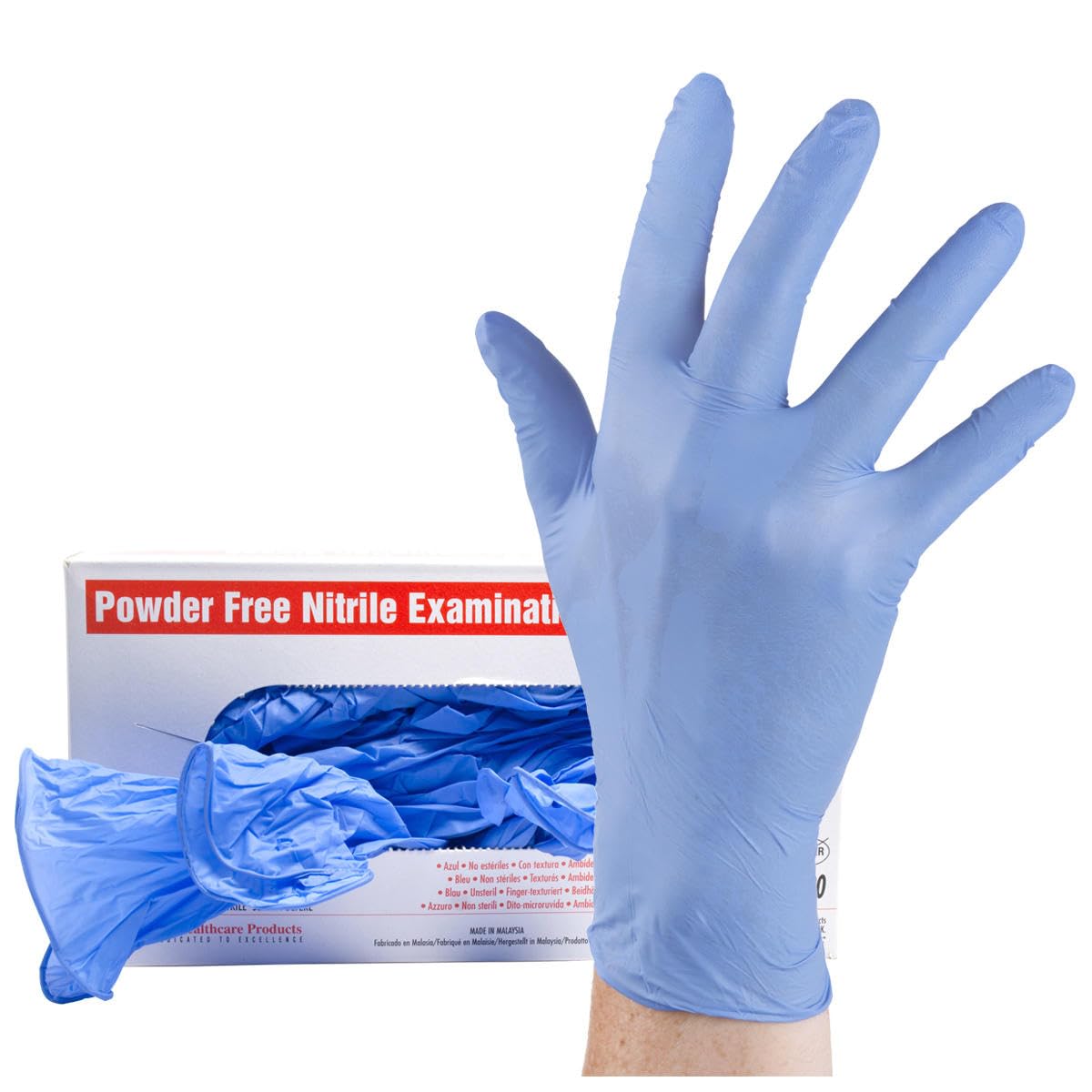 DE Healthcare Products - Nitril-Handschuhe (200 Stck), puder- & latexfreie  Einmalhandschuhe, unsterile Handschuhe, blau, XS : Amazon.de: Gewerbe,  Industrie & Wissenschaft