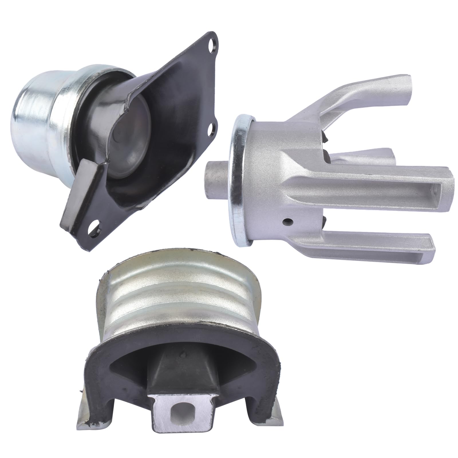 3 cojinetes de motor delantero derecho trasero compatible con Mul-tivan T5 T6 1.9 2.0 2.5 TDI y TSI 7H0199256E 7H0199256