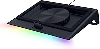 Razer Laptop Cooling Pad Adaptive Smart: Auto Fan Control, Airtight Chamber, 14-18" Fit, Custom Curves, USB Hub, Chroma RGB - Ultimate Laptop Cooler