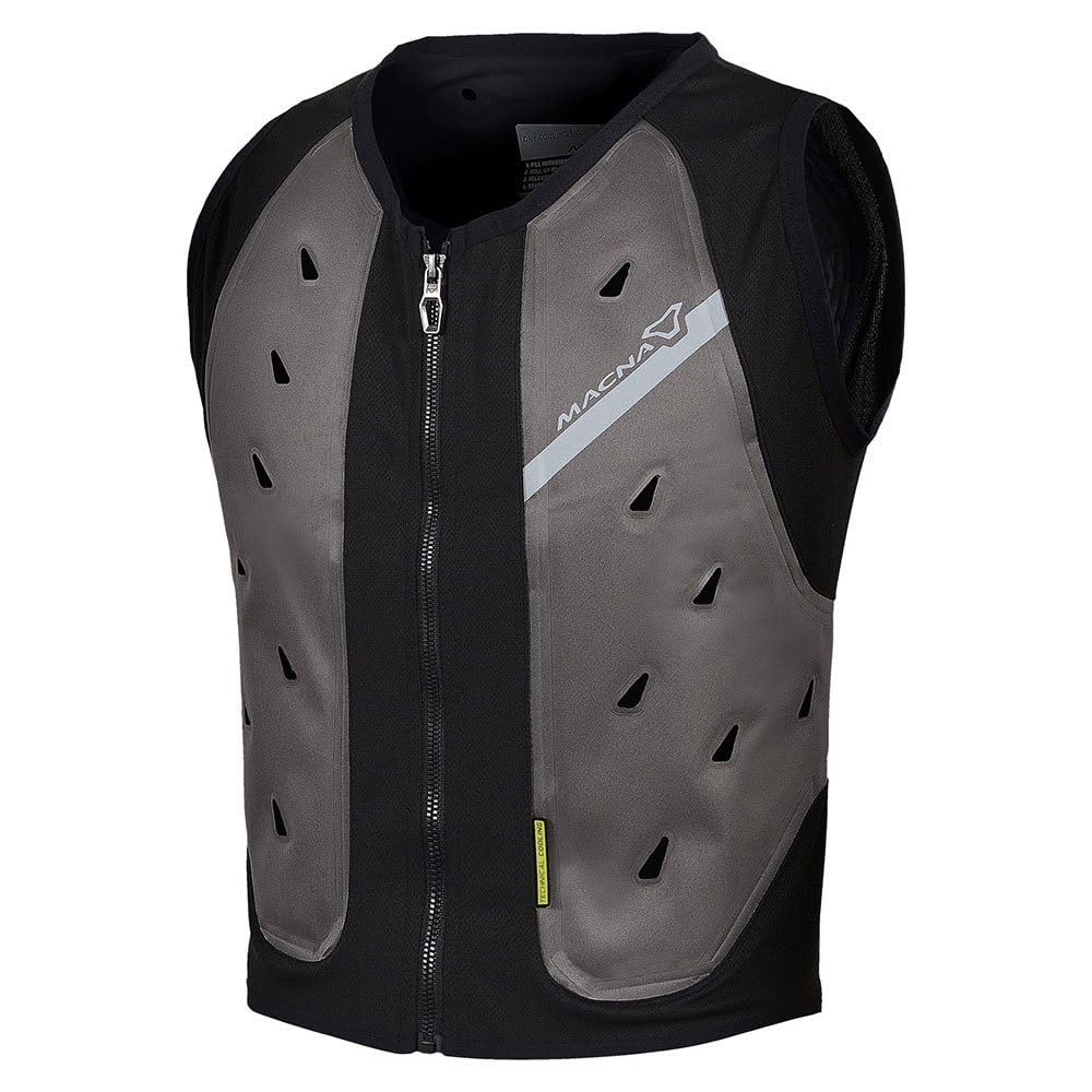 MACNA （マクナ） ドライクーリングベスト エボ　バイク用冷却ベスト Amazon | MACNA (マクナ) クーリングベストエボ COOLING VEST EVO