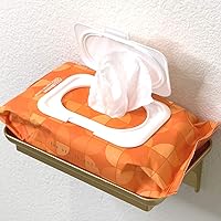 Vista 6 de Wonder Shelf – Small Adhesive Floating Wall Shelf for Bathroom, Over Toilet Paper Holder Mini Storage Rack for Phone, Wipes, Tablet, or Décor