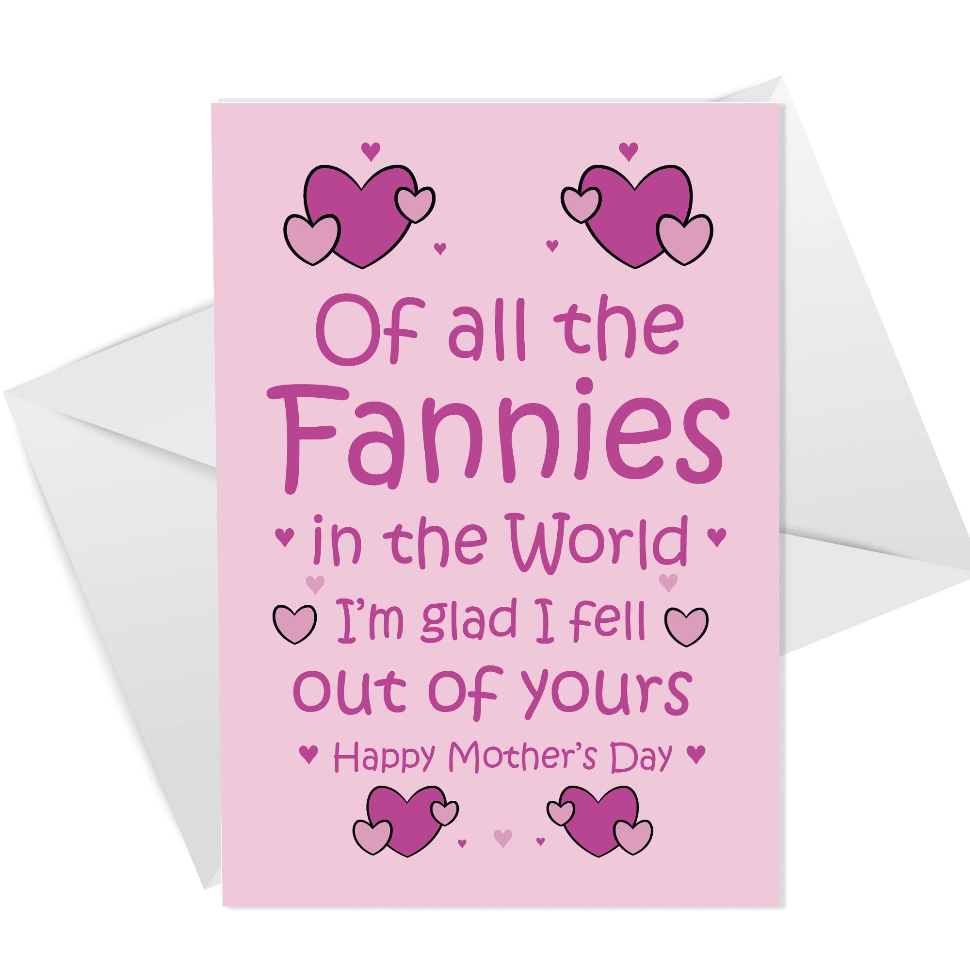 RED OCEAN Funny Mothers Day Cheeky Humour Card For Mum Novelty Card From Daughter Son
