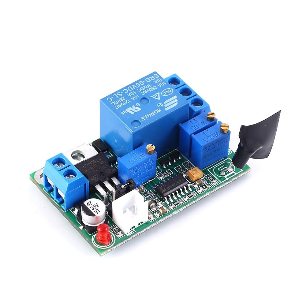 Modulo Sensore Audio,12V / 24V Scheda di Ricevitore Audio,Modulo Rilevamento Sensibilità Sonora Microfono