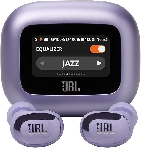 Miniatura 9 de JBL Live Buds 3 - Auriculares tipo bolígrafo inalámbricos genuinos con cancelación de ruido, 40 horas totales de reproducción, carga inalámbrica, 6
