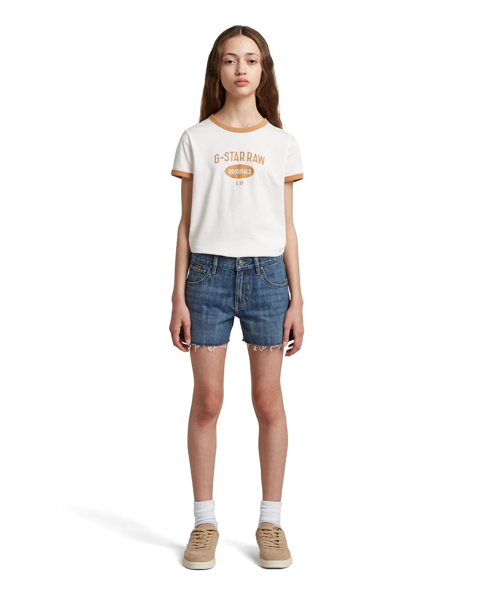 G-Star True Short Pantaloncini Bambine e Ragazze