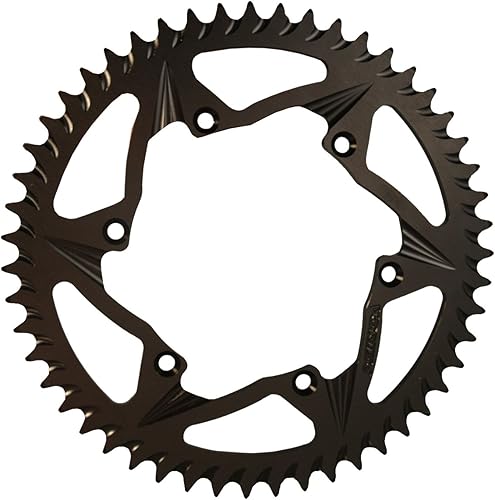 Vortex (208K-49) Piñón trasero de 49 dientes de 520 pasos, negro sólido