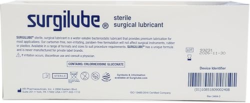 Miniatura 5 de Surgilube Jalea lubricante, paquete de 0.11 oz, (paquete de 2)