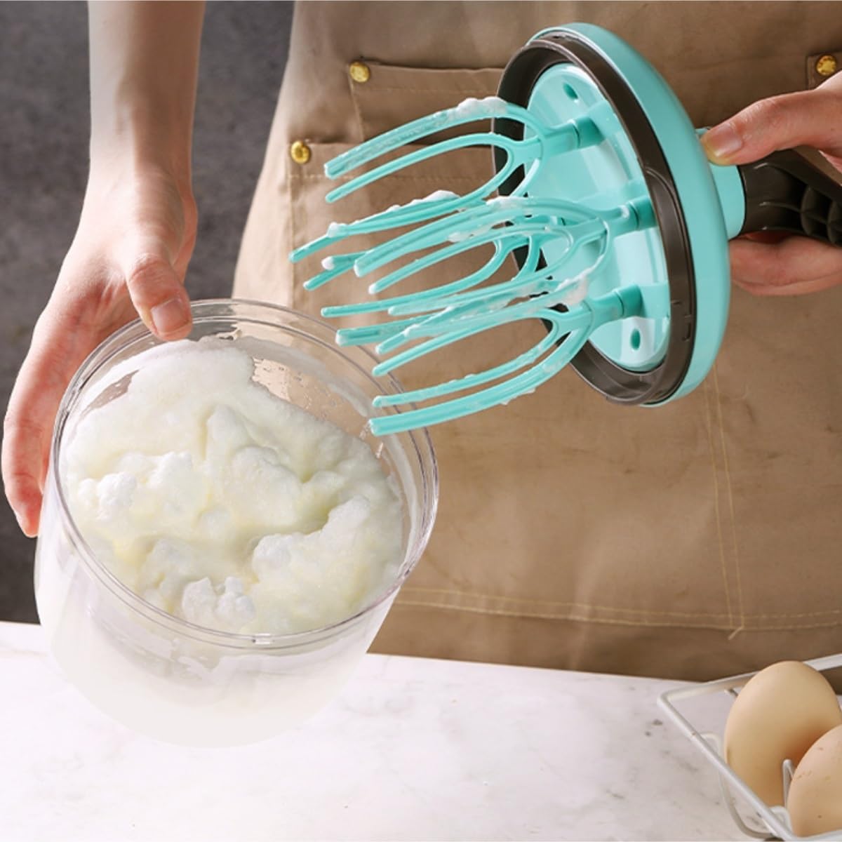 Batidor Varillas Cocina Batidor De Huevos Manual De Mano Pequeña, Suministros De Cocina, Herramienta Multifunción For Agitar La Cocina, Espumador De Leche, Suministros For Agitar Barillas Batir Batido